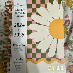 Lady Jayne 17 Month Planner